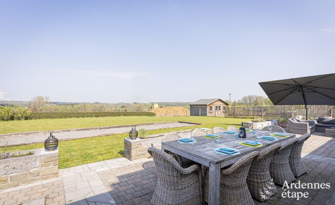 Ferienhaus Ouffet 9 Pers. Ardennen Schwimmbad Wellness