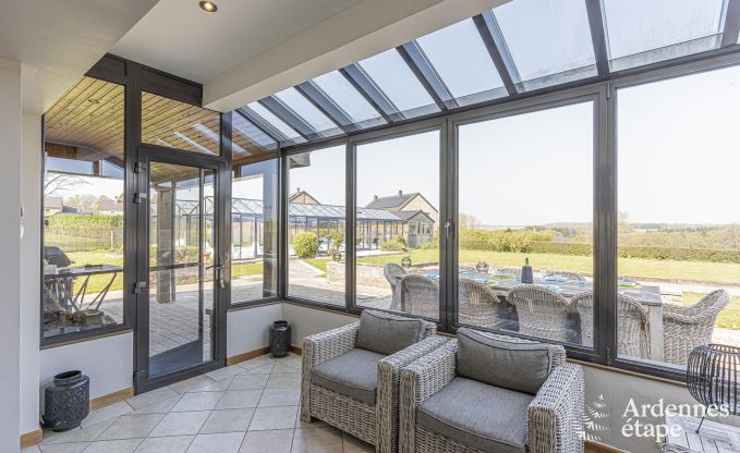 Ferienhaus Ouffet 9 Pers. Ardennen Schwimmbad Wellness