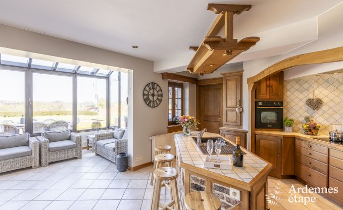 Ferienhaus Ouffet 9 Pers. Ardennen Schwimmbad Wellness