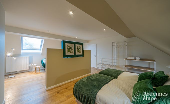 Luxus Schloss fr 30 Personen in Ouffet mit 14 Schlafzimmern, 12 Badezimmern, Hallenbad, Sauna und Privatgarten