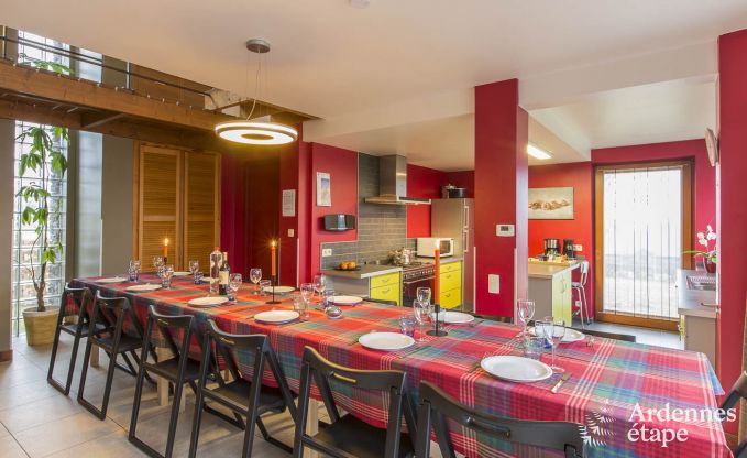 Ferienhaus Ovifat 15 Pers. Ardennen Wellness