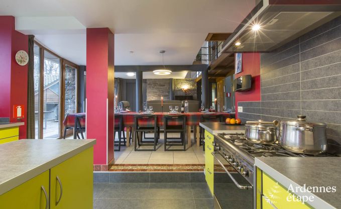 Ferienhaus Ovifat 15 Pers. Ardennen Wellness