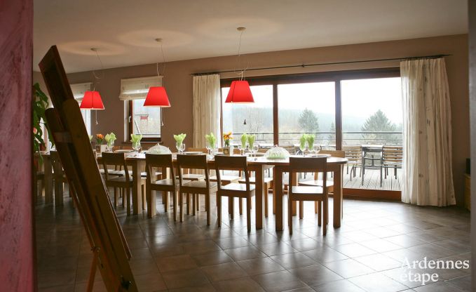 Luxusvilla Ovifat 18 Pers. Ardennen Wellness
