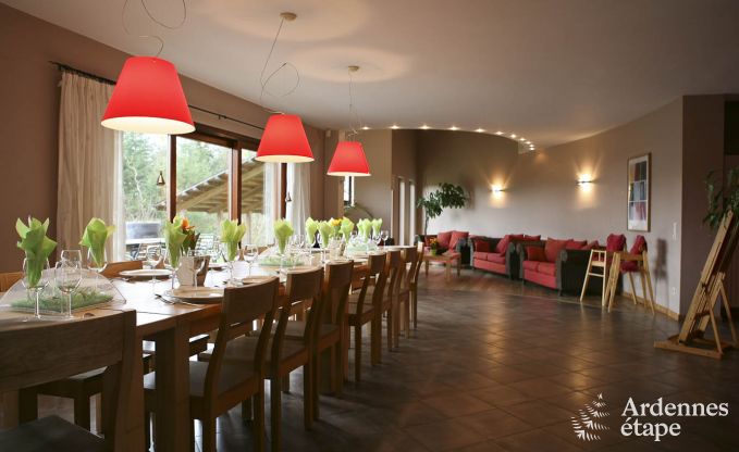Luxusvilla Ovifat 18 Pers. Ardennen Wellness
