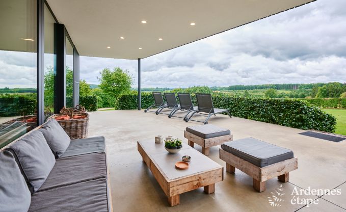 Luxusvilla Ovifat 19 Pers. Ardennen Wellness Behinderten gerecht