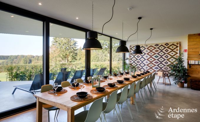 Luxusvilla Ovifat 19 Pers. Ardennen Wellness Behinderten gerecht