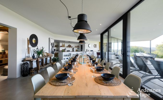 Luxusvilla Ovifat 19 Pers. Ardennen Wellness Behinderten gerecht