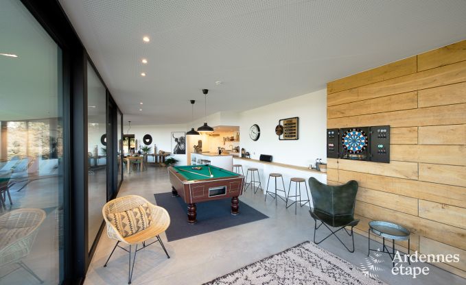 Luxusvilla Ovifat 19 Pers. Ardennen Wellness Behinderten gerecht