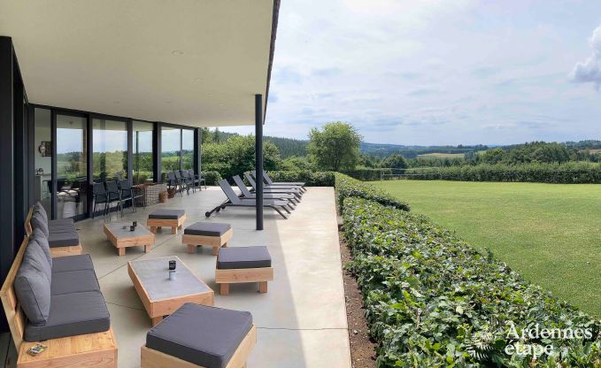 Luxusvilla Ovifat 19 Pers. Ardennen Wellness Behinderten gerecht