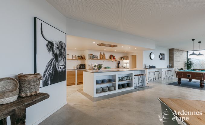 Luxusvilla Ovifat 19 Pers. Ardennen Wellness Behinderten gerecht