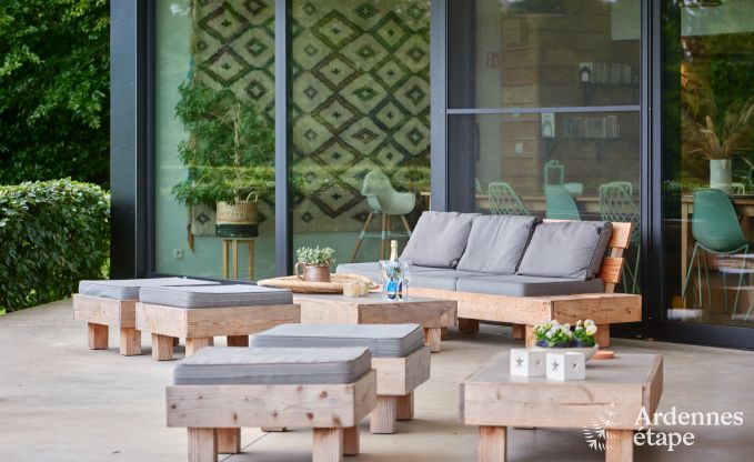 Luxusvilla Ovifat 19 Pers. Ardennen Wellness Behinderten gerecht