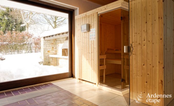 Luxusvilla Ovifat 12/14 Pers. Ardennen Schwimmbad Wellness