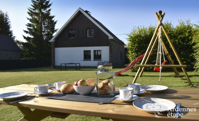 Chalet f�r 4 Personen in Ovifat, privater Garten, Familienausstattung, Komfort und Natur in den Ardennen