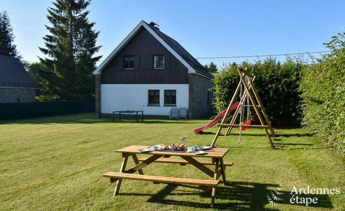 Chalet f�r 4 Personen in Ovifat, privater Garten, Familienausstattung, Komfort und Natur in den Ardennen