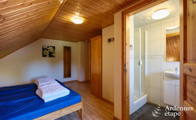 Ger�umiges und modernes Ferienhaus aus Naturstein in Ovifat, Hohes Venn