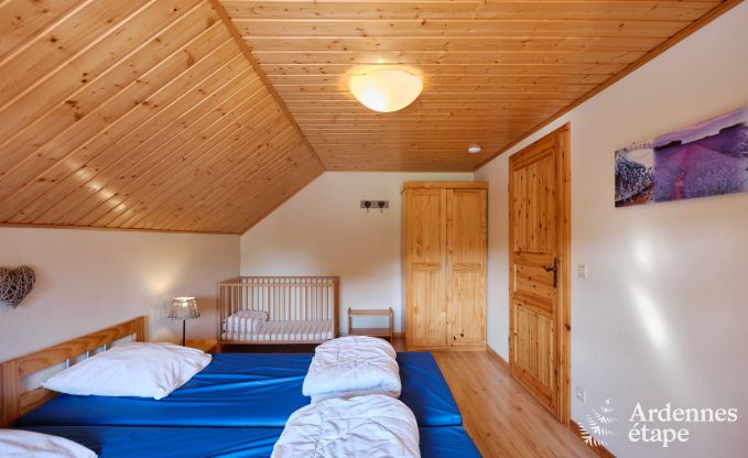 Ger�umiges und modernes Ferienhaus aus Naturstein in Ovifat, Hohes Venn