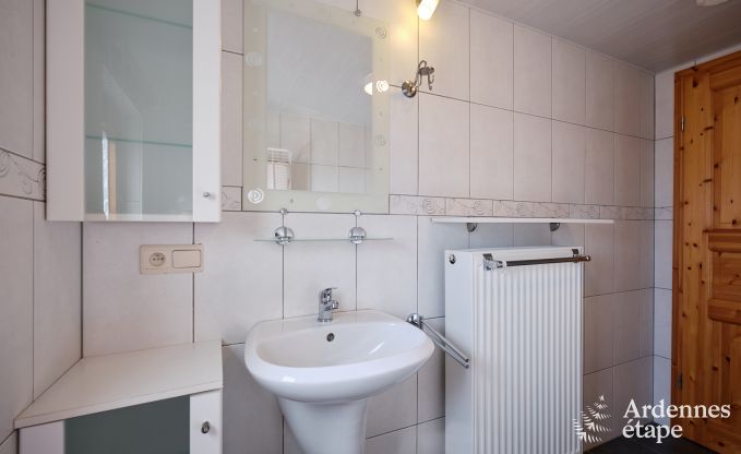 Ger�umiges und modernes Ferienhaus aus Naturstein in Ovifat, Hohes Venn