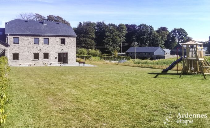 Hochwertig Ferienhaus Paliseul 14 Pers. Ardennen Wellness