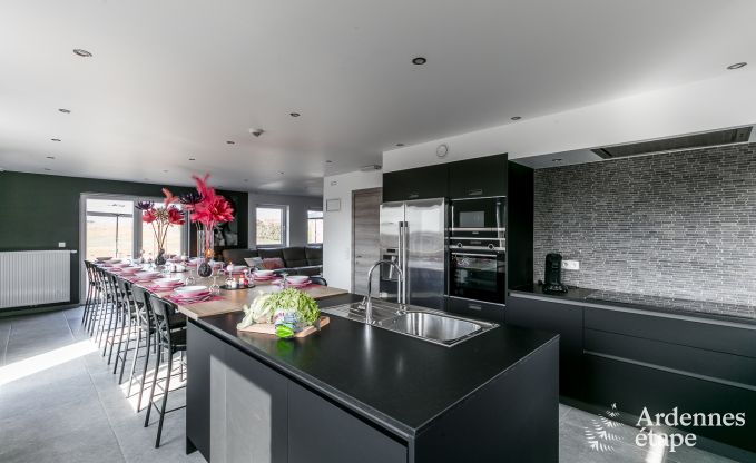 Hochwertig Ferienhaus Paliseul 14 Pers. Ardennen Wellness