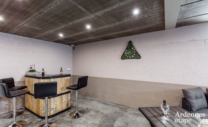 Hochwertig Ferienhaus Paliseul 14 Pers. Ardennen Wellness