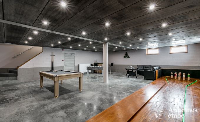 Hochwertig Ferienhaus Paliseul 14 Pers. Ardennen Wellness