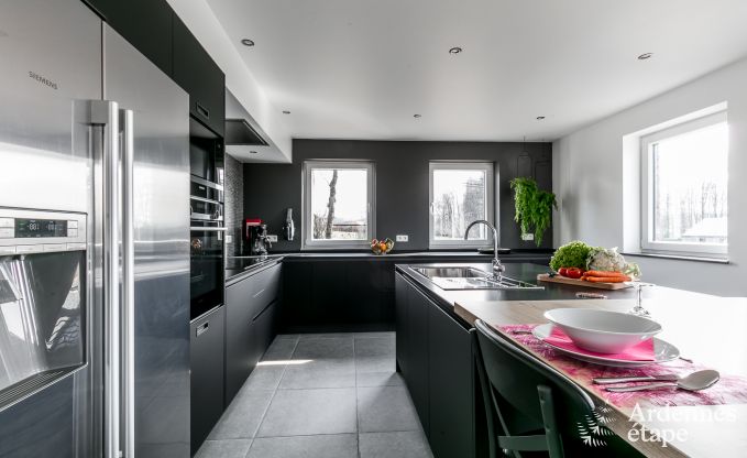 Hochwertig Ferienhaus Paliseul 14 Pers. Ardennen Wellness