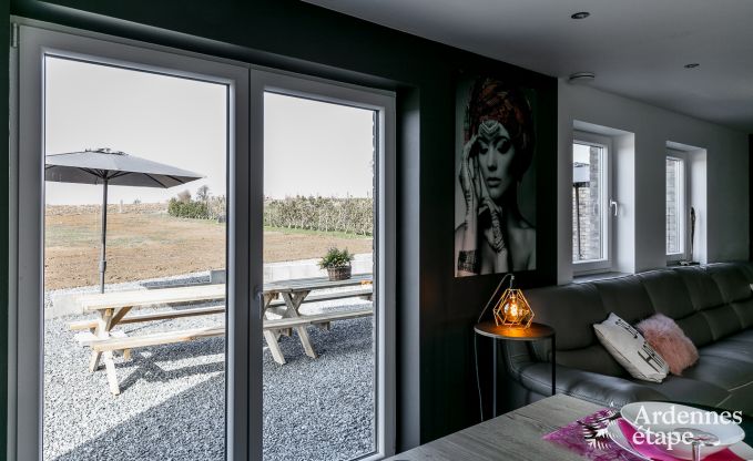 Hochwertig Ferienhaus Paliseul 14 Pers. Ardennen Wellness