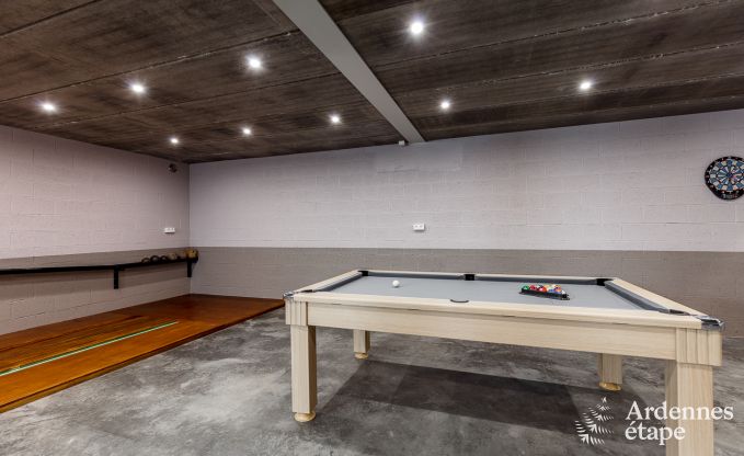 Hochwertig Ferienhaus Paliseul 14 Pers. Ardennen Wellness