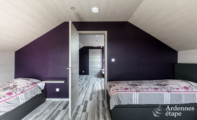 Hochwertig Ferienhaus Paliseul 14 Pers. Ardennen Wellness