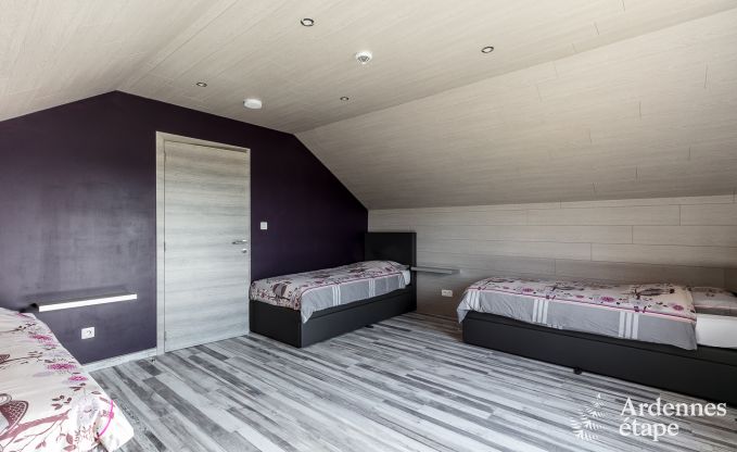 Hochwertig Ferienhaus Paliseul 14 Pers. Ardennen Wellness