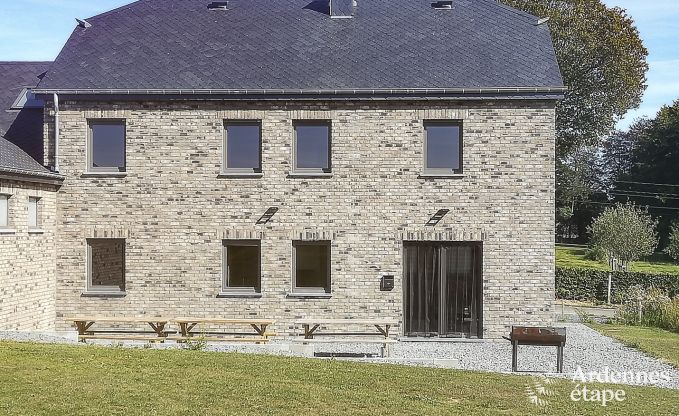 Hochwertig Ferienhaus Paliseul 14 Pers. Ardennen Wellness