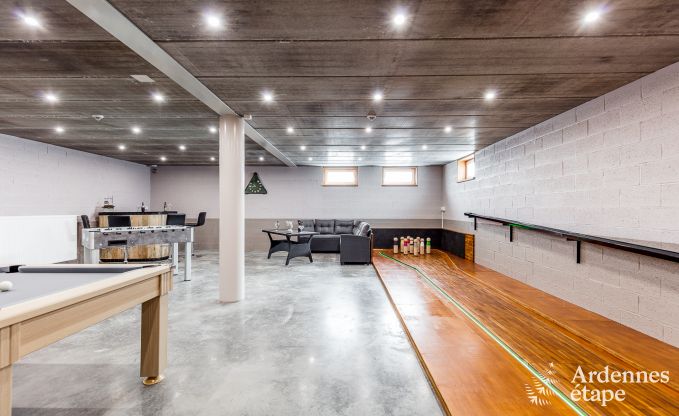 Hochwertig Ferienhaus Paliseul 14 Pers. Ardennen Wellness