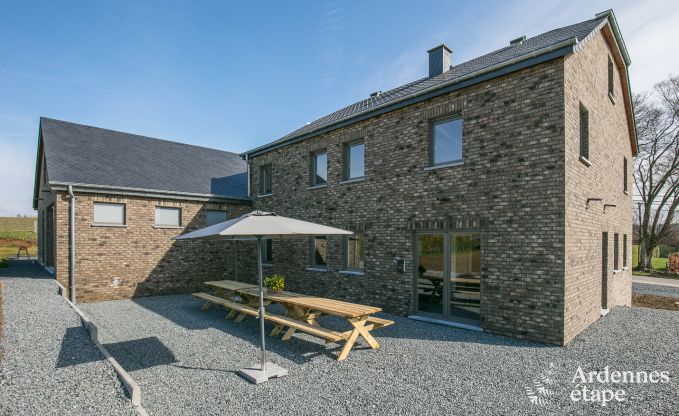 Hochwertig Ferienhaus Paliseul 14 Pers. Ardennen Wellness