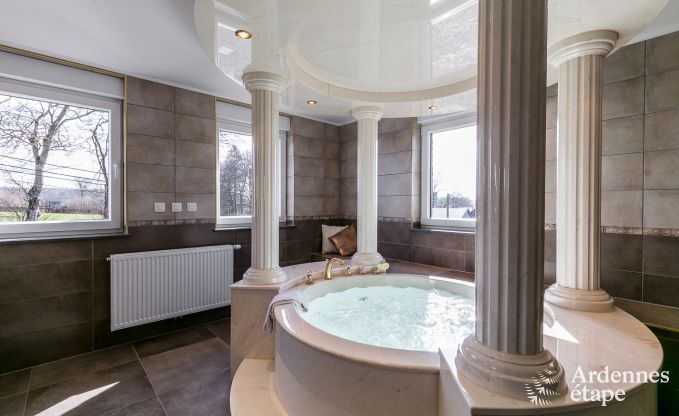 Hochwertig Ferienhaus Paliseul 14 Pers. Ardennen Wellness