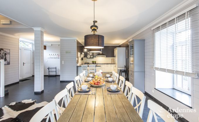 Ferienhaus Paliseul 16/22 Pers. Ardennen Schwimmbad Wellness