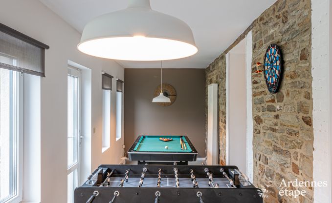 Charmante Ferienvermietung f�r 8 Personen in Paliseul: Ferienhaus mit Freizeiteinrichtungen im Herzen der Ardennen