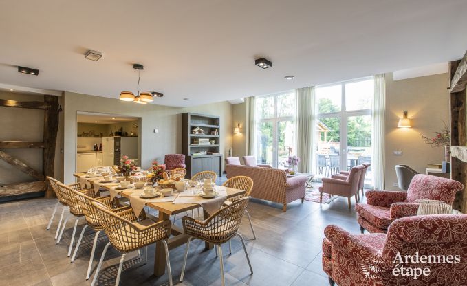 Ferienhaus Paliseul 10 Pers. Ardennen Wellness