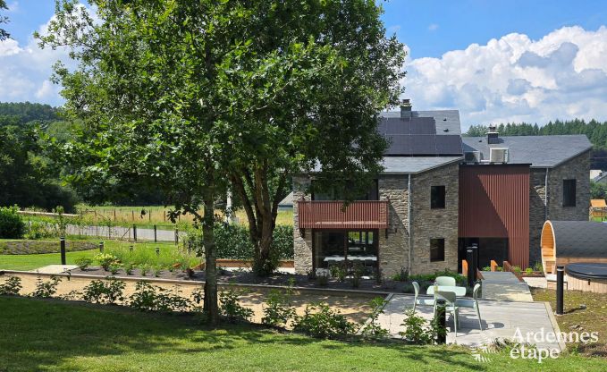 Ferienhaus fr 9 Personen mit Sauna und Garten im charmanten Our, Paliseul