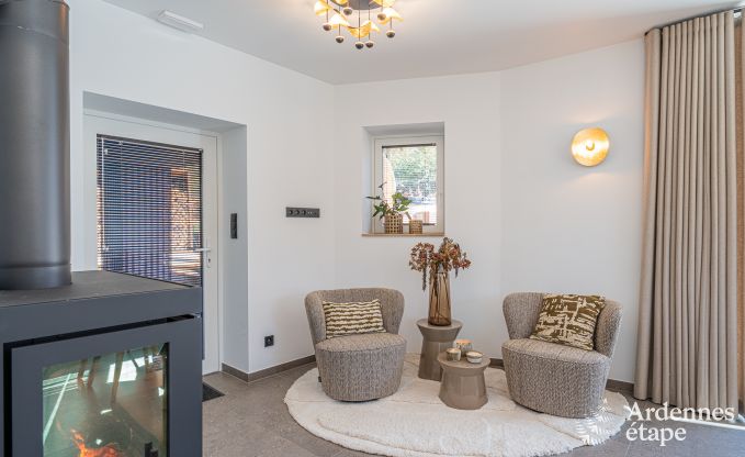 Ferienhaus fr 9 Personen mit Sauna und Garten im charmanten Our, Paliseul