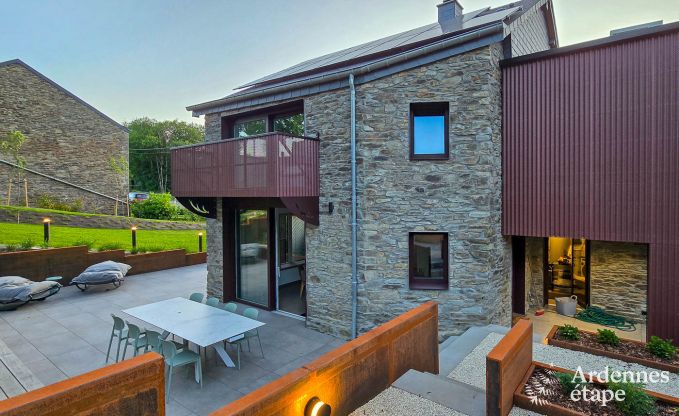 Ferienhaus f�r 9 Personen mit Sauna und Garten im charmanten Our, Paliseul