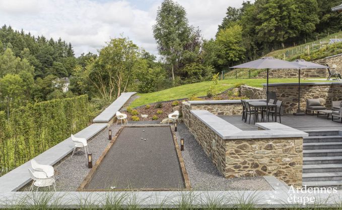 Ferienhaus Paliseul 12 Pers. Ardennen Schwimmbad Wellness