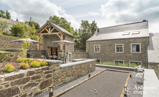 Ferienhaus Paliseul 12 Pers. Ardennen Schwimmbad Wellness