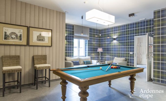 Ferienhaus Paliseul 12 Pers. Ardennen Schwimmbad Wellness