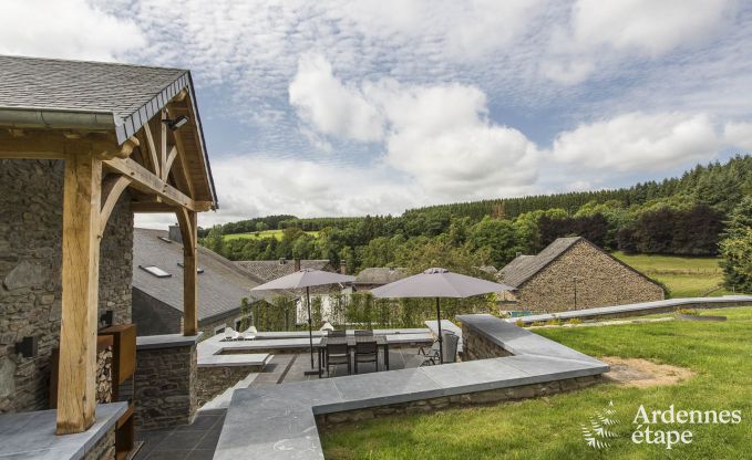 Ferienhaus Paliseul 12 Pers. Ardennen Schwimmbad Wellness