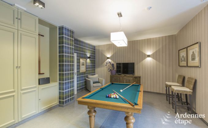 Ferienhaus Paliseul 12 Pers. Ardennen Schwimmbad Wellness