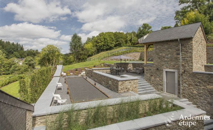 Ferienhaus Paliseul 12 Pers. Ardennen Schwimmbad Wellness