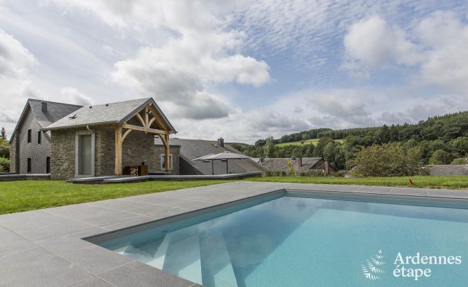 Ferienhaus Paliseul 12 Pers. Ardennen Schwimmbad Wellness