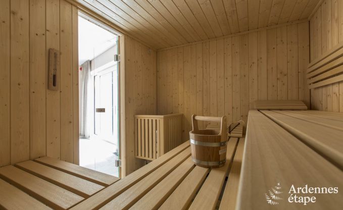 Ferienhaus Paliseul 12 Pers. Ardennen Schwimmbad Wellness