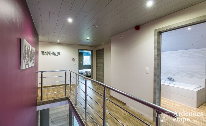 Ferienhaus Paliseul 14 Pers. Ardennen Schwimmbad Wellness Behinderten gerecht