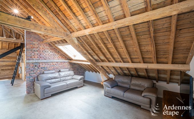 Moderne Ferienwohnung in Paliseul fr 14 Personen mit Schwimmbad, Spielzimmer und Nhe zum Bcherdorf Redu in den Ardennen